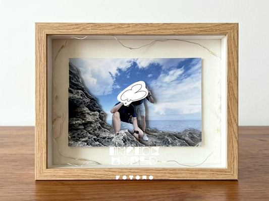 訂製 fotomo：8吋框 x 3R相片