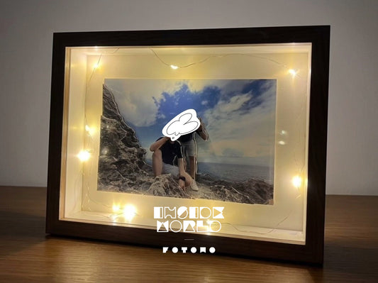 訂製 fotomo：8吋框 x 3R相片